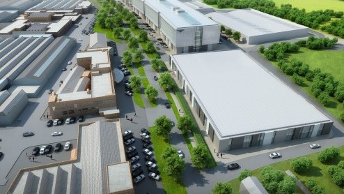 Bentley gaat 40 miljoen pond (bijna 51 miljoen euro) investeren in het hoofdkantoor in Crewe en wordt uitgebreid met een enorm research & development-center.