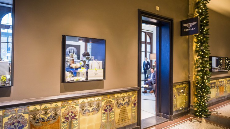 Bentley Leusden opent nieuwe vestiging in Conservatorium Hotel Amsterdam.