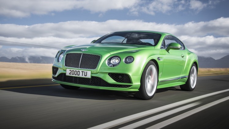 Update voor Bentley Continental GT en Flying Spur op Shanghai 2015.