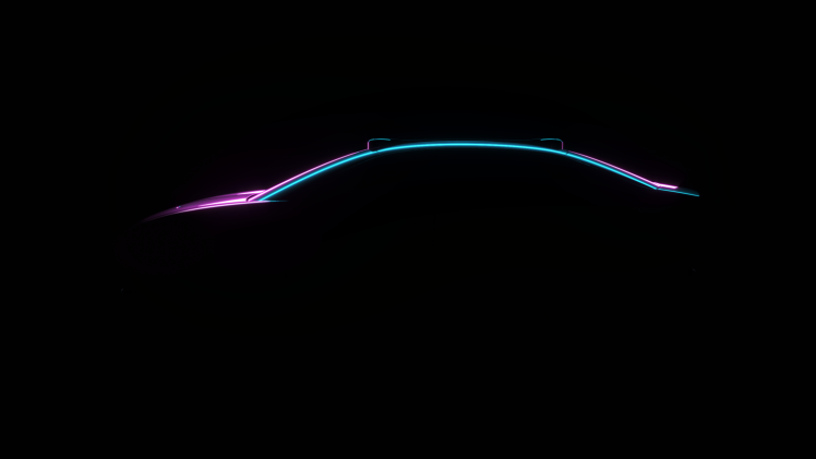 Byton laat een concept zien van een elektrische sedan op de CES in Las Vegas.