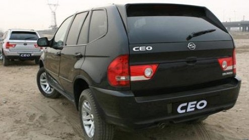 Vorig jaar werd de autowereld opgeschrikt door een Chinese invasie van nieuwe modellen, die op veel punten gelijkenis vertonen met Japanse of Europese modellen. Ook BMW kon haar borst natmaken, in d