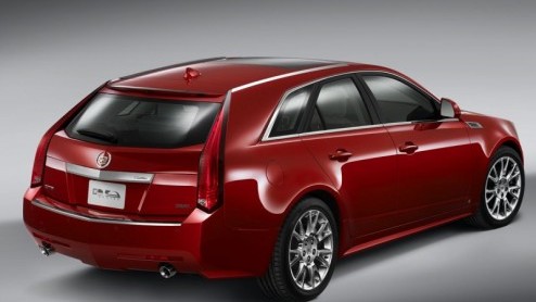 Op de Autosalon van Parijs ziet de Cadillac CTS Sport Wagon in onze regio het levenslicht, maar op het Concours dElegance van Pebble Beach in Amerika wordt hij eerder voogesteld. Dit zijn de eerste b