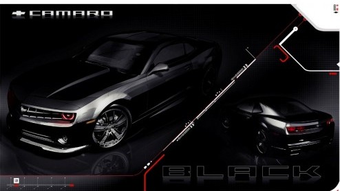 Op de SEMA-show in Las Vegas zullen we meer gaan zien van de Chevrolet Camaro. Hij staat er naar verwachting in bijzondere gedaante te schitteren. De Camaro Black is van de partij, waarvan nu een teas