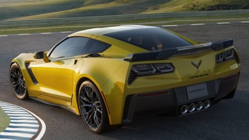 Chevrolet stelt de eerste Corvette Z06 van de nieuwste generatie beschikbaar voor een veiling tijdens de Barrett Jackson Collector Car Auction in Palm Beach, Florida.