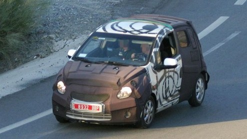 De Chevrolet Matiz gaat al even mee, tijd voor een opvolger dus. Deze rijdt al rond in Frankrijk, en wel onder de cryptische naam M300.