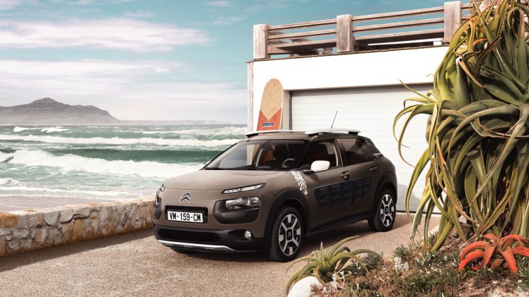 De Citroen C4 Cactus uitgevoerd in de Rip Curl uitvoering komt naar Nederland.
