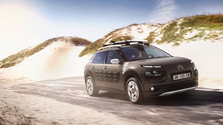 De Citroen C4 Cactus uitgevoerd in de Rip Curl uitvoering komt naar Nederland.