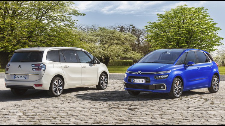 Citron geeft de C4 Picasso de nieuwe toevoeging Spacetourer en lanceert een 160 pk diesel met 8-traps automaat.