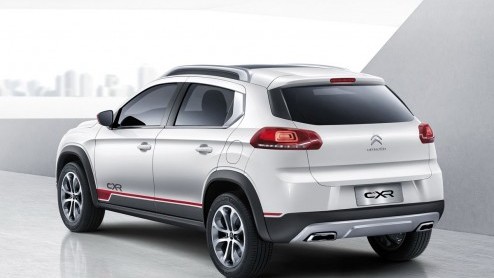 De Citron C-XR Concept is een voorbode van een compacte SUV voor de Chinese markt. Het studiemodel is gepresenteerd op de Beijing Motor Show en lijkt niet ver te zijn verwijderd van het productie.