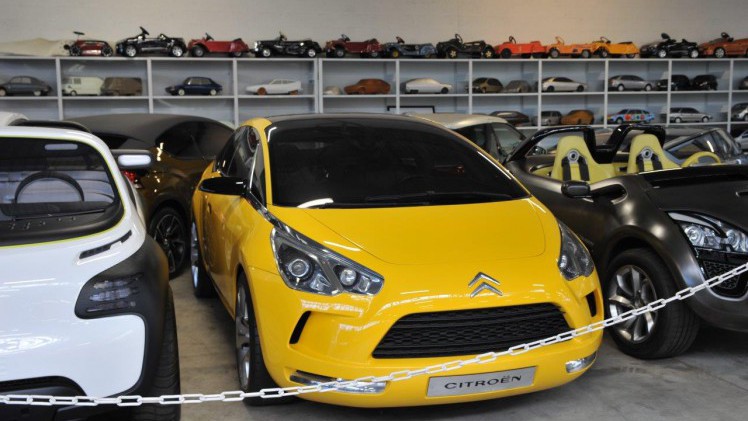 Citron toont het Conservatoire 350 historische modellen, de helft van de totale collectie.