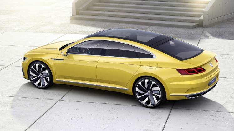 Volkswagen Sport Coup Concept GTE kan als opvolger gaan dienen voor de CC en daarmee een plekje bemachtigen tussen de Passat en Phaeton.