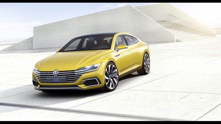 Volkswagen Sport Coup Concept GTE kan als opvolger gaan dienen voor de CC en daarmee een plekje bemachtigen tussen de Passat en Phaeton.