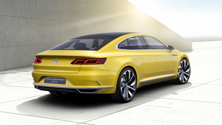 Volkswagen Sport Coup Concept GTE kan als opvolger gaan dienen voor de CC en daarmee een plekje bemachtigen tussen de Passat en Phaeton.