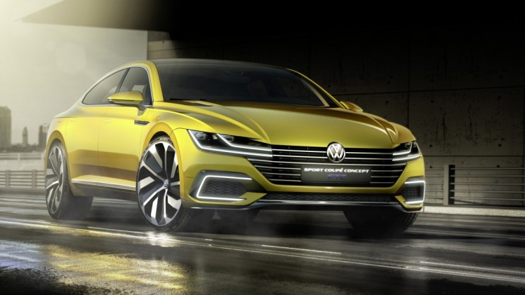 Volkswagen Sport Coup Concept GTE kan als opvolger gaan dienen voor de CC en daarmee een plekje bemachtigen tussen de Passat en Phaeton.