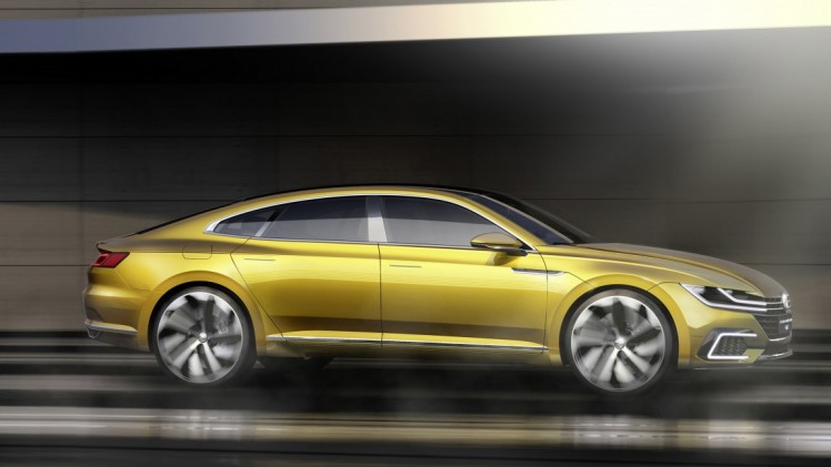 Volkswagen Sport Coup Concept GTE kan als opvolger gaan dienen voor de CC en daarmee een plekje bemachtigen tussen de Passat en Phaeton.