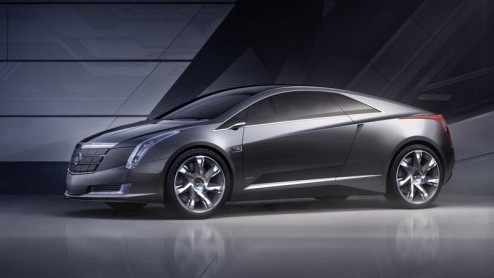 Met de Cadillac Converj Concept willen de Amerikanen het helemaal gaan maken. Het is een sportieve tweedeurscoupe die door een elektromotor wordt aangedreven. Update: Wie dacht dat de Cadillac Converj