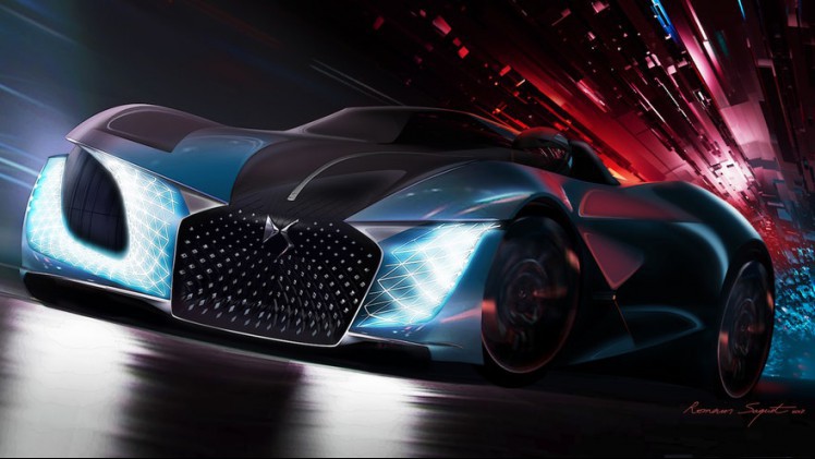 DS droomt met de X E-Tense al over 2035.