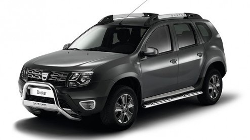 Duster Packs voor Dacia Duster, bestaande uit talrijke accessoires.