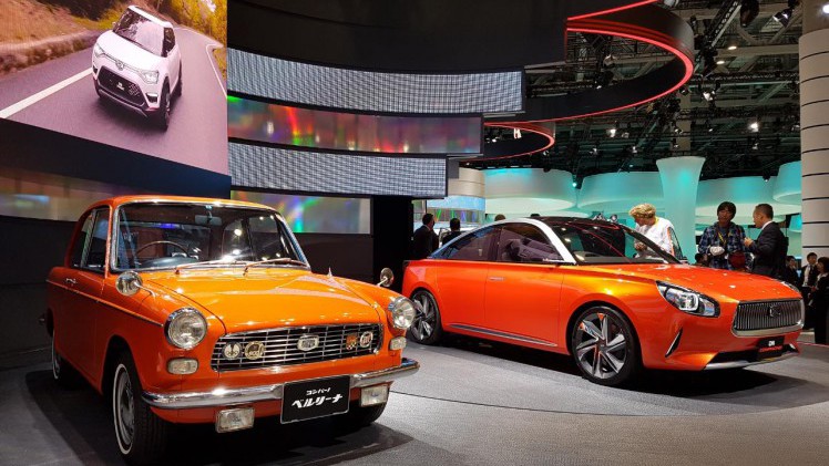 Ondanks dat Daihatsu niet meer in Europa te koop is laat het merk in Tokyo opnieuw zien waar het sterk in is, compact ruimtegebruik.