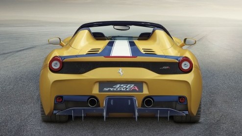 Ferrari haalt in Parijs het doek van de 458 Speciale A. De open (Aperta) versie van de meest extreme 458 wordt slechts in een beperkte oplage van 499 stuks gebouwd.