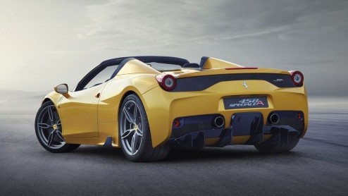 Ferrari haalt in Parijs het doek van de 458 Speciale A. De open (Aperta) versie van de meest extreme 458 wordt slechts in een beperkte oplage van 499 stuks gebouwd.