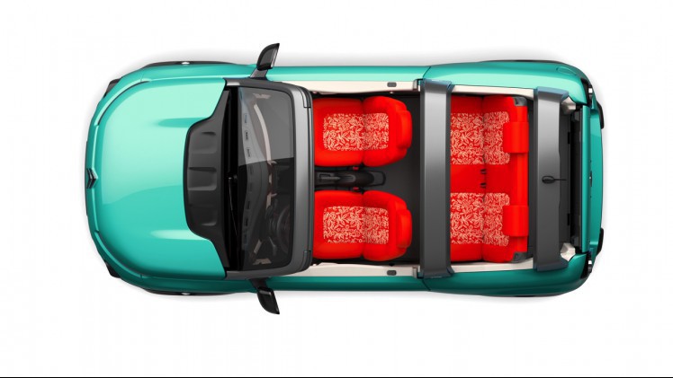 Citron laat Mehari herleven als E-Mehari en gebruikt daarvoor het design van de C4 Cactus en de elektromotor van Bollor.