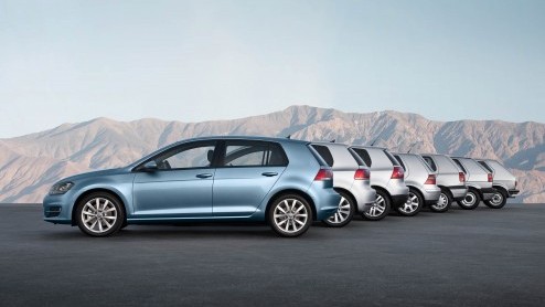 Volkswagen Golf wordt 40 jaar.