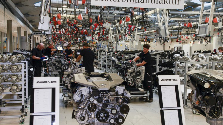Mercedes verplaatst productie AMG biturbo V12 motoren naar Mannheim.