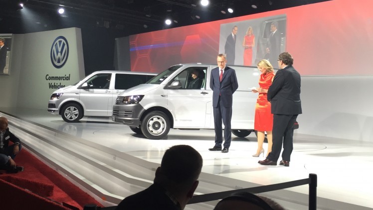 Introductie nieuwe Volkswagen Transporter en Multivan, de T6 generatie ziet het licht in Amsterdam met allerlei innovaties op gebied van comfort en veiligheid.