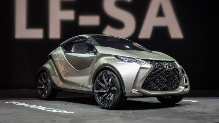 Lexus presenteert LF-SA Concetp als Future Small Adventurer en dus een voorbode van een compacte stadsauto. Het studiemodel staat op de Autosalon van Genve 2015.