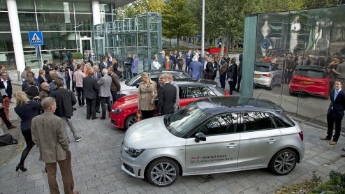 Audi en Greenwheels lanceren autodeelprogramma op Amsterdamse Zuidas