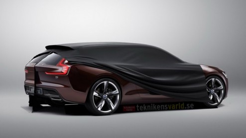 Volvo Concept Estate als slotstuk van drieluik concept cars van Volvo. Debuut op Autosalon van Geneve 2014. Voorbode opvolger V70 met de naam V90.
