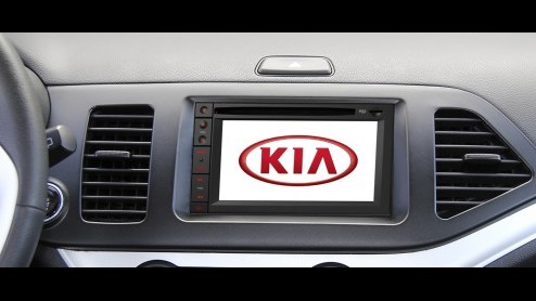 Kia levert de Picanto BusinessLine Navigator met ingebouwde navigatie.