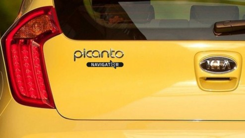 Kia levert de Picanto BusinessLine Navigator met ingebouwde navigatie.