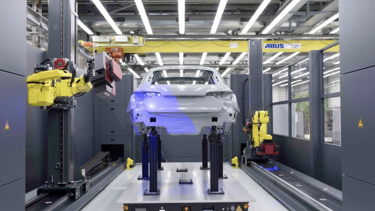 Audi zet niet hi-res optische sensoren in om de productkwaliteit te meten.