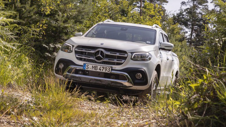 Mercedes lanceert een V6 diesel in de X-klasse pick-up.