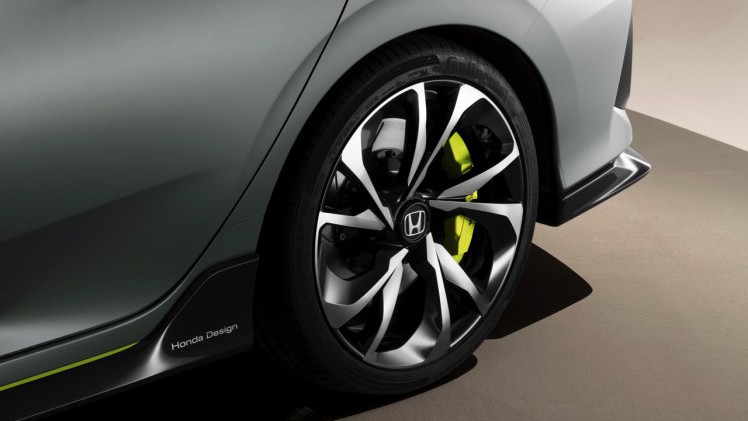 Honda onhult de Civic van 2017 als studiemodel en voorziet deze van nieuwe 1.0 liter, 1.5 liter en 1.6 liter turbomotoren.