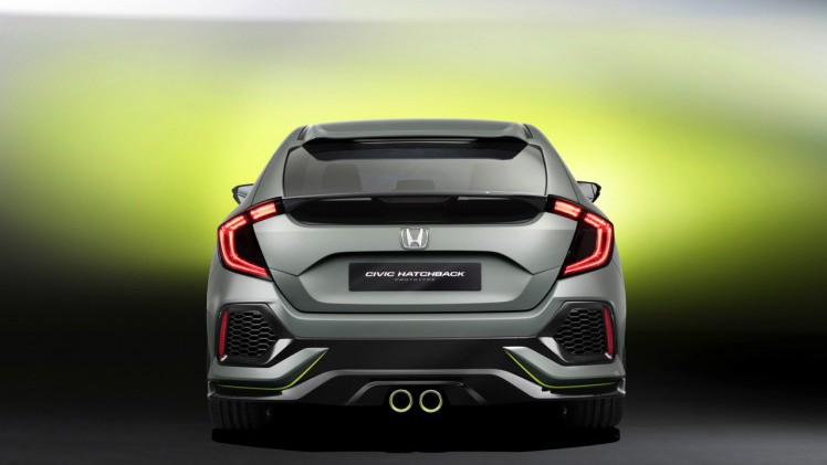 Honda onhult de Civic van 2017 als studiemodel en voorziet deze van nieuwe 1.0 liter, 1.5 liter en 1.6 liter turbomotoren.