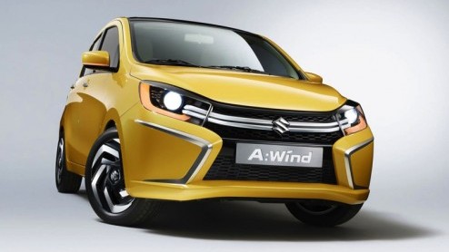 Suzuki Alto krijgt opvolger in de vorm van de A:wind. Maar of die auto ook naar Europa komt is nog niet duidelijk.