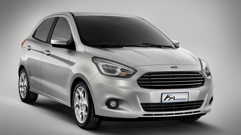Nieuwe Ford Ka gepresenteerd als Ka Concept. Productieversie voor Europa over een paar jaar verwacht.