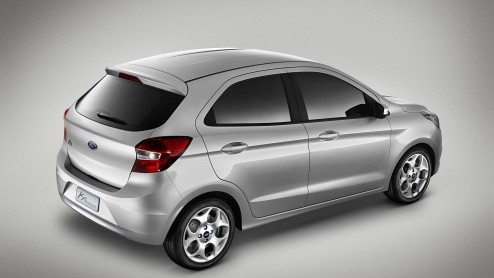 Nieuwe Ford Ka gepresenteerd als Ka Concept. Productieversie voor Europa over een paar jaar verwacht.