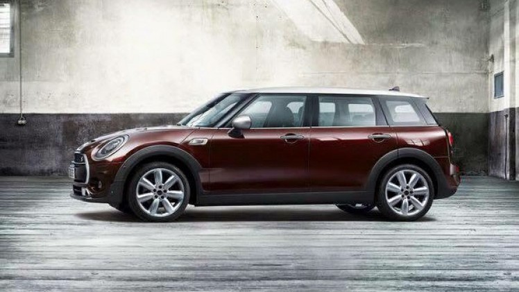 Dit is de nieuwe Mini Clubman 2015, zoals hij later dit jaar op de markt komt.
