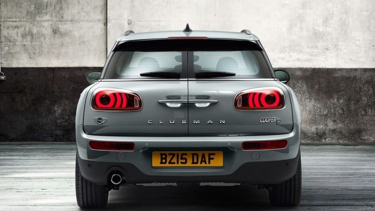 Dit is de nieuwe Mini Clubman 2015, zoals hij later dit jaar op de markt komt.