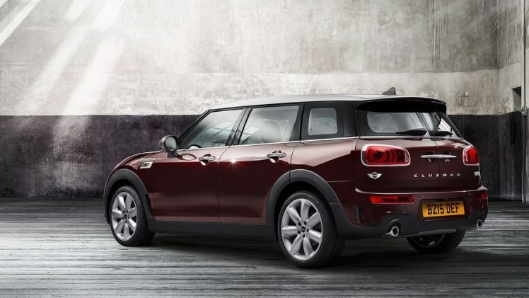Dit is de nieuwe Mini Clubman 2015, zoals hij later dit jaar op de markt komt.