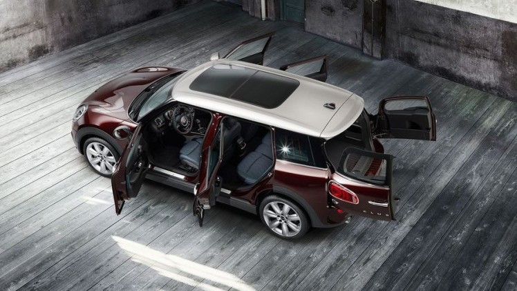 Dit is de nieuwe Mini Clubman 2015, zoals hij later dit jaar op de markt komt.