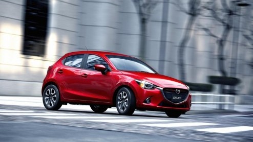 Dit is de nieuwe Mazda2, die in maart 2015 naar Nederland komt.