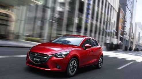 Dit is de nieuwe Mazda2, die in maart 2015 naar Nederland komt.