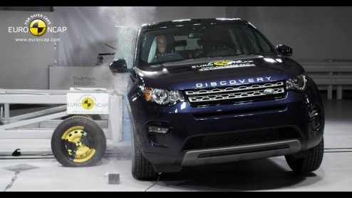 EuroNCAP-scores van nieuwe auto's zoals Porsche Macan, smart fortwo en forfour, Land Rover Discovery Sport en Ford Mondeo bekend gemaakt.