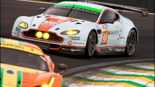 Dubbele overwinning voor Gulf en Aston Martin in WEC 2014 Sao Paulo.