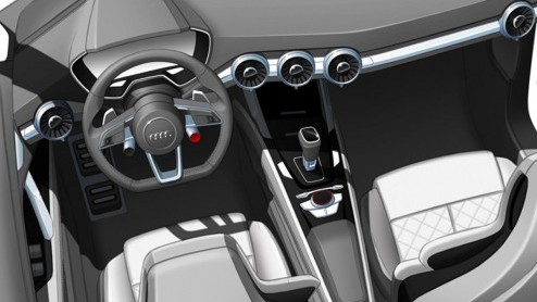Audi toont op de Beijing Motor Show later deze maand de Q4 Concept, een model in de klasse van de BMW X4 en Porsche Macan. Om ons alvast op te warmen, stuurt Audi de eerste designschetsen de wereld ro